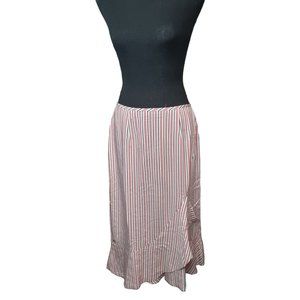 Ted Baker London Layered Striped Midi Skirt Women's Size Ted Baker 2 US 4-6